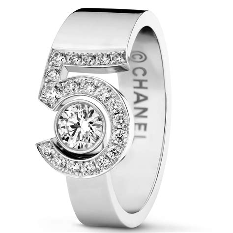 chanel no 5 diamond ring|chanel style engagement rings.